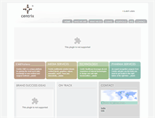 Tablet Screenshot of centrixhealthcare.com